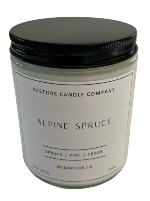 Alpine Spruce - Natural Soy Wax Candle