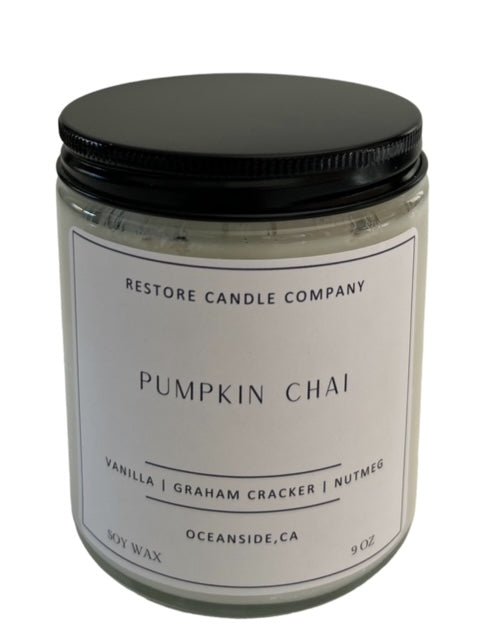 Pumpkin Chai - Natural Soy Wax Candle