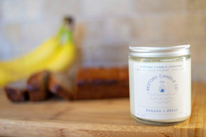
                  
                    Load image into Gallery viewer, Banana + Bread -Natural Soy Wax Candle
                  
                
