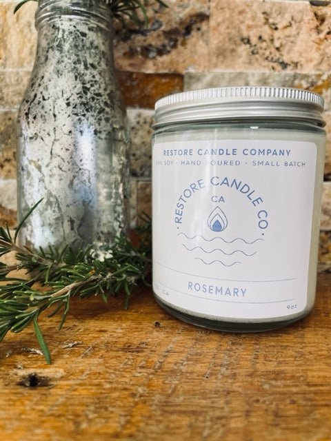 
                  
                    Load image into Gallery viewer, Rosemary - Natural Soy Wax Candle
                  
                